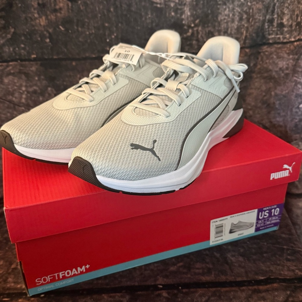 PUMA Men’s Disperse Sneaker SoftFoam Sneaker -Size 10 (New in Box)